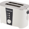 Black + Decker Et122 800-Watt 2-Slice Cooltouch Pop-Up Toaster, White